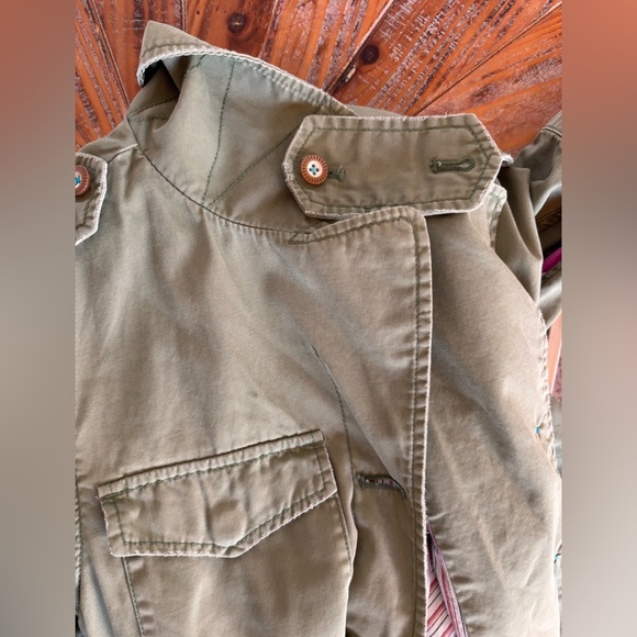 EUC American Eagle Outfitters Women's Olive Jacket - Picture 10 of 12